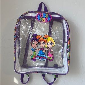 Vintage Lisa Frank Clear Backpack